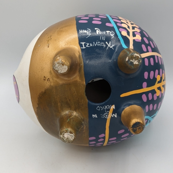 MEXICAN FOLK ART PIGGY BANK - Picture 6 of 12